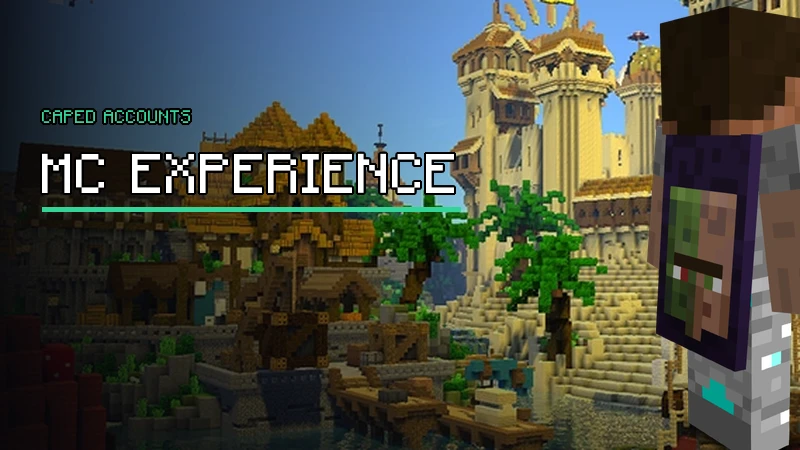 Minecraft Experience Cape Account